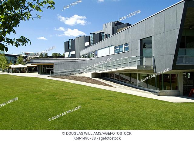 Student union building at Langara College, Vancouver, BC, Canada