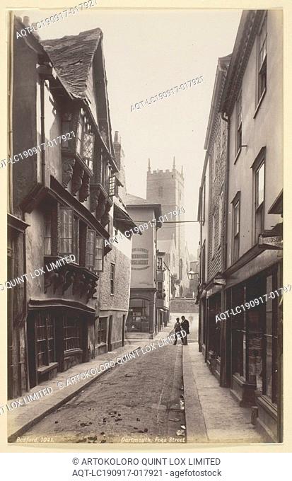 Dartmouth, Foss Street, 1860/94, Francis Bedford, English, 1816–1894, England, Albumen print, 19.9 × 12.7 cm (image/paper)