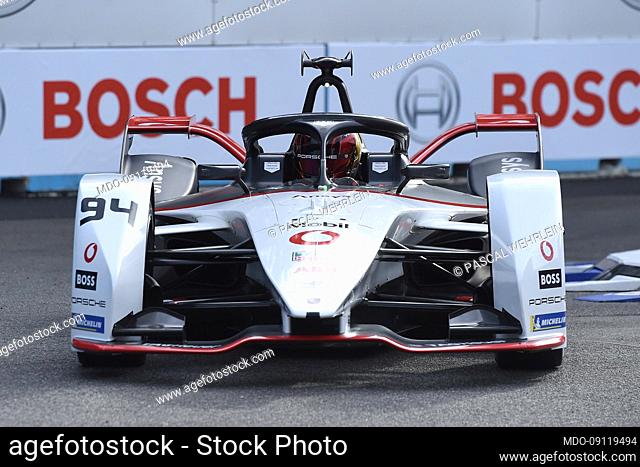Pascal Wehrlein (deu) TAG Heuer Porsche Motorsport during the shakedown of the Rome stage of the ABB FIA Formula E World Championship