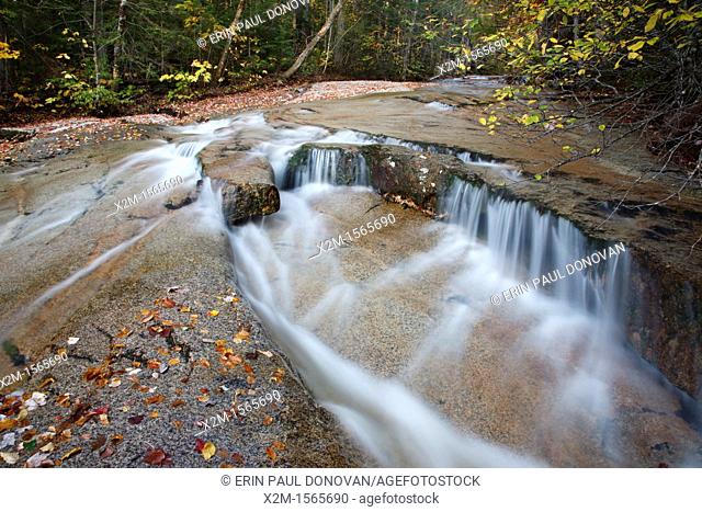 Ledge Brook during the autumn months in the White Mountains, New Hampshire USA  This brook is located off of the Kancamagus Scenic Byway