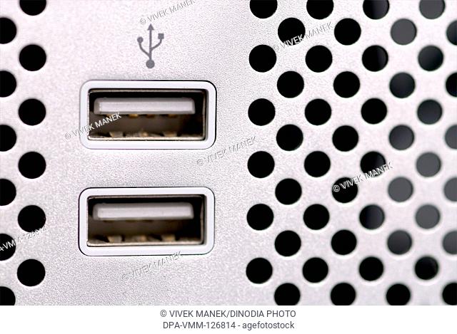 Pair of USB ports