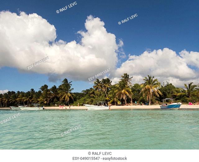 Dominican Republic on La Saona Island - Beach of Mano Juan
