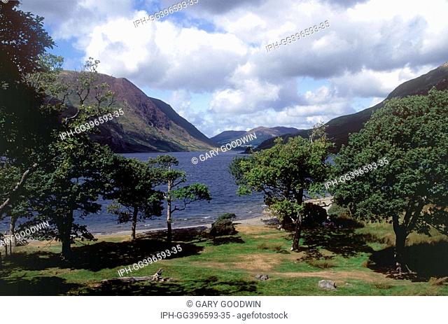View of Crummock Water from the Buttermere end of the lake
