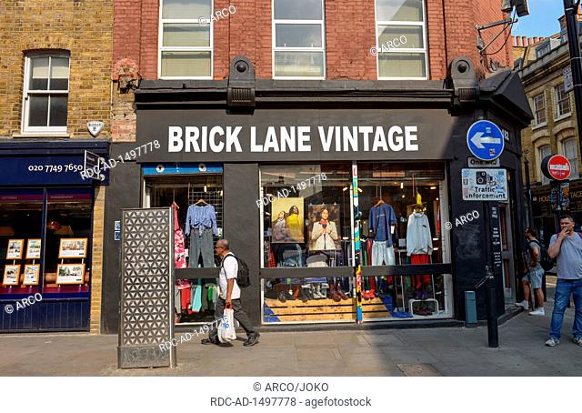 Laeden, Brick Lane, Tower Hamlets, London, England, Grossbritannien