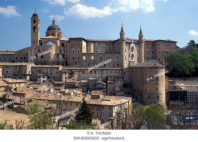 UNESCO World Heritage City, Urbino, Italy, Marken, Urbino