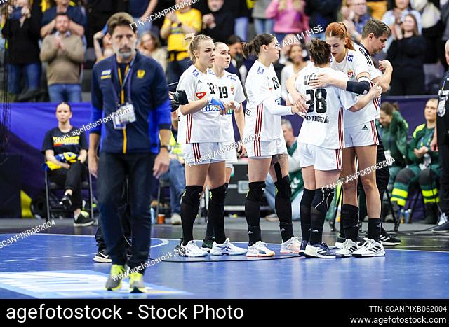 Hungary is depressed after the loss in Saturday's handball World Cup match between Hungary and Sweden in Scandinavium in Gothenburg. December 9, 2023