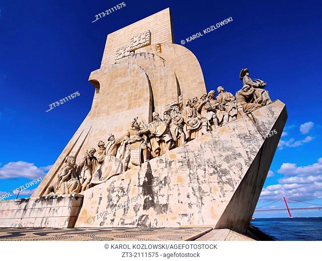 Padrao dos Descobrimentos - Monument to the Discoveries in Belem, Lisbon, Portugal