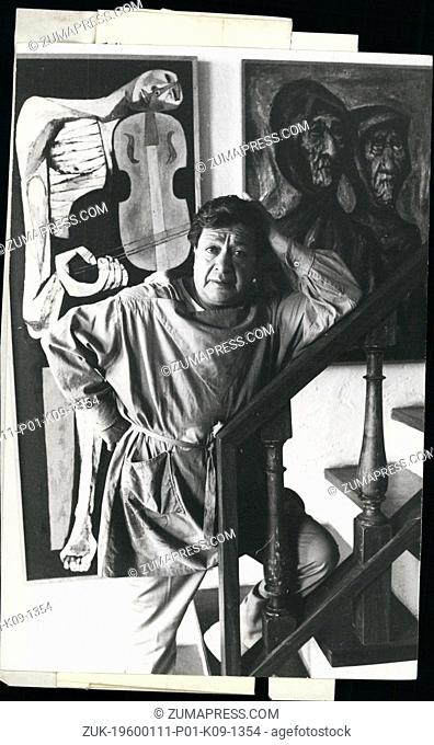 1971 - Guayasamin: Indian Painter and Sculptor:' The Past Announces the future photographed but Prensa Latina. Although Oswaldo Guayasamin employs a modern...
