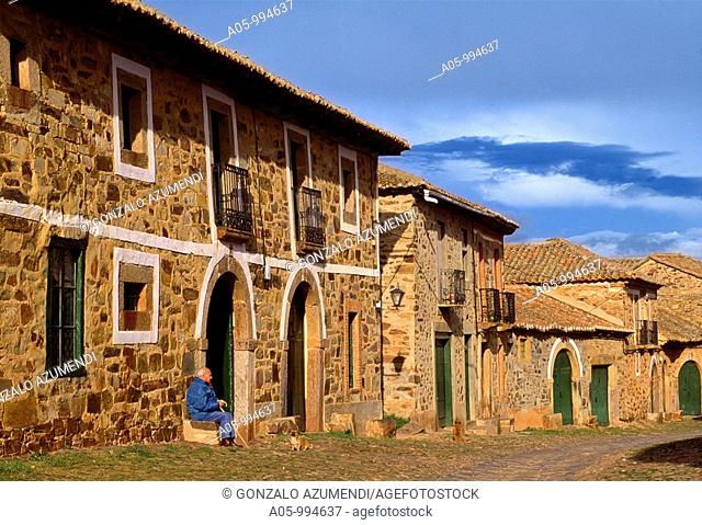 Castrillo de los Polvazares, Maragateria, Leon province, Castilla-Leon, Spain