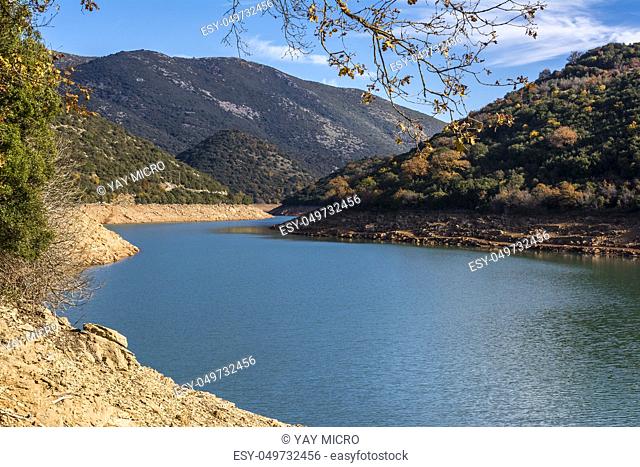 River Ladonas rises from the Aroania mountains of Achaia. A dam has been built in the area creating the artificial lake of Ladona