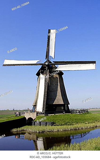 Windmill Schermerhorn Netherlands
