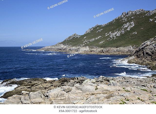 Coastline at Point; Come; Fisterra; Costa de la Muerte; Galicia; Spain