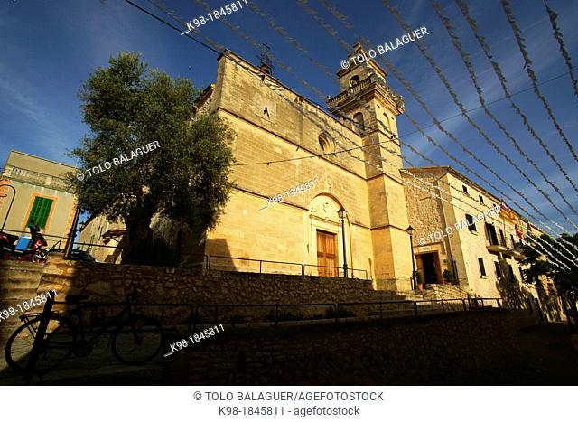 Parish Church of the Virgin of Loreto Lloret de Vistalegre, Llorito, Es Pla, Mallorca Balearic Islands Spain