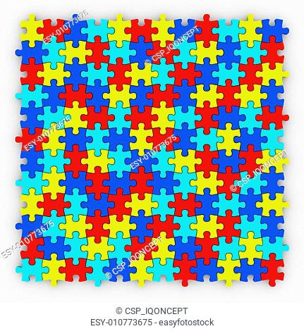 Autism puzzle piece Stock Photos and Images | agefotostock