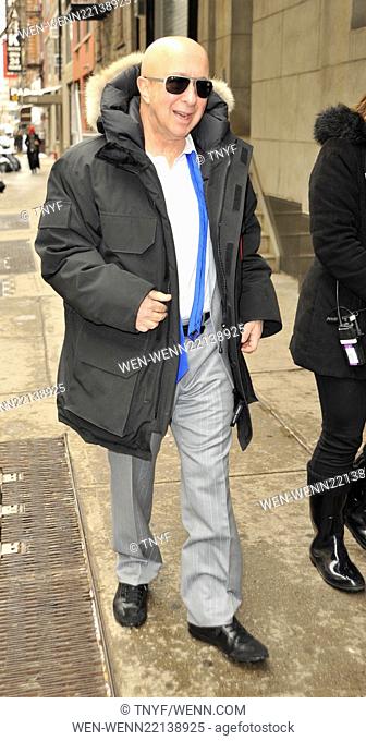 Celebrities at 'The Wendy Williams Show' Featuring: Paul Shaffer Where: Manhattan, New York, United States When: 03 Feb 2015 Credit: TNYF/WENN.com