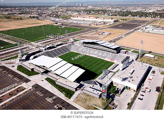 Aerial of Dick's Sporting Goods Park, Denver