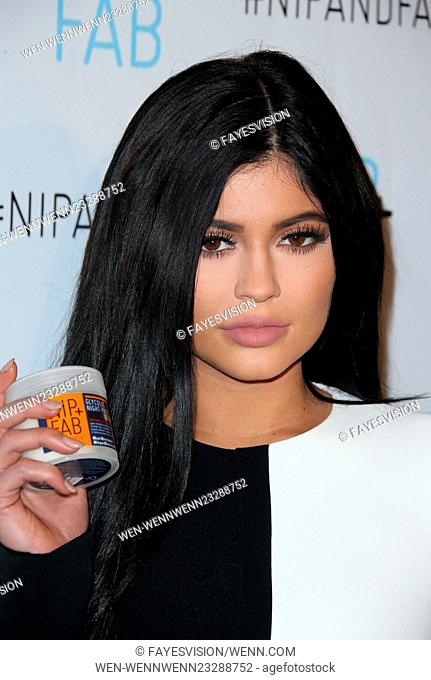 Kylie Jenner Announced As Brand Ambassador For Nip + Fab - Arrivals Featuring: Kylie Jenner Where: Hollywood, California