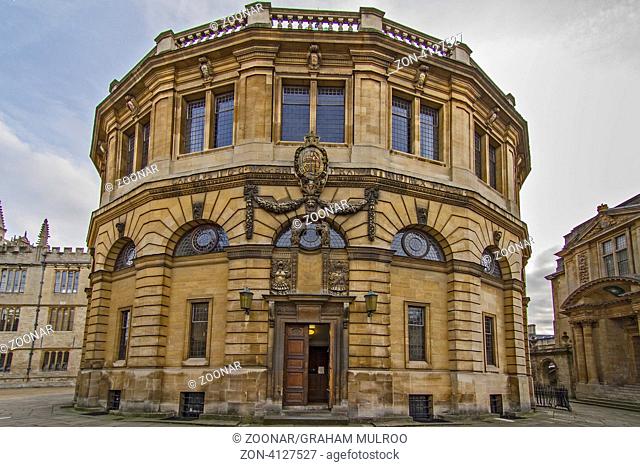 Sheldonian Theatre Oxford UK