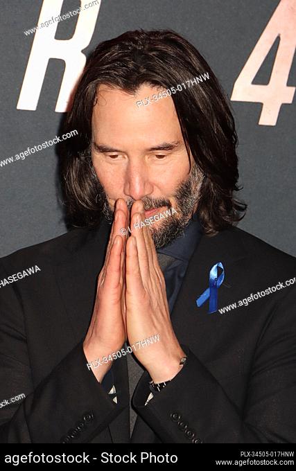 Keanu Reeves 03/20/2023 “John Wick: Chapter 4” premiere held at the TCL Chinese Theatre in Hollywood, CA. Photo by I. Hasegawa /HNW/Picturelux