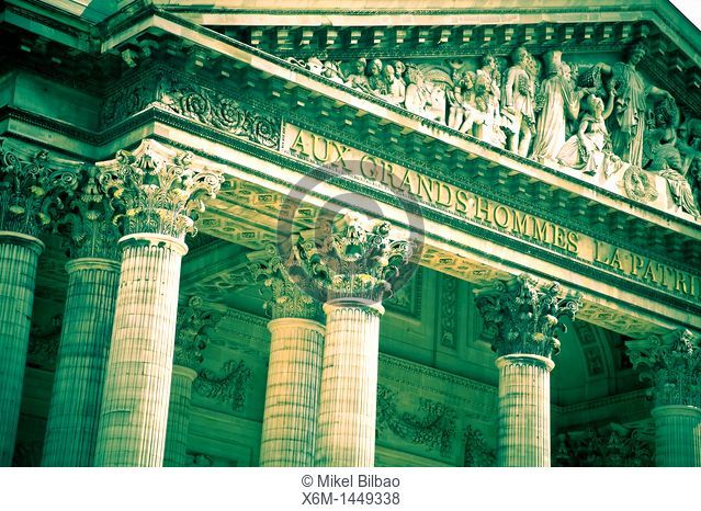 The Pantheon  Latin Quarter, Paris, France, Europe