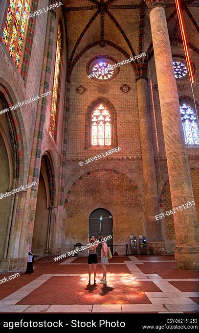 Convent of the Jacobins, Toulouse, Haute-Garonne, Occitanie, France, Europe. The Convent of the Jacobins is a Dominican convent in Toulouse, France
