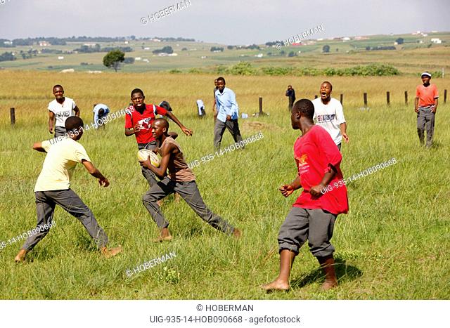 Rural Rugby Game