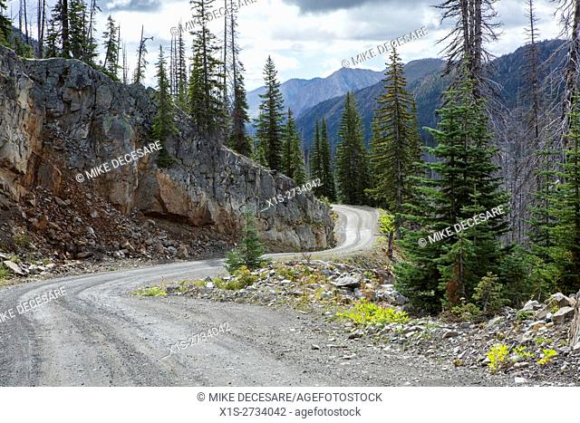 Windy Pass provides access to the Pacific Crest trail that runs for two thousand miles atop a mountain range