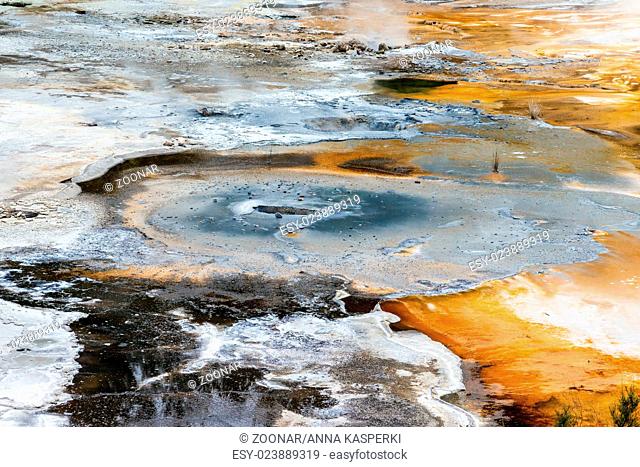 Artist's Palette, Orakei Korako geothermal Park, NZ