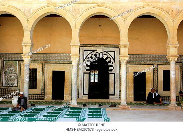 Tunisia, Kairouan, Holly City listed as World Heritage by UNESCO, Zaouia Sidi Sahab
