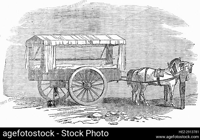 New Ambulance with the Army in the East, 1854. Creator: Unknown