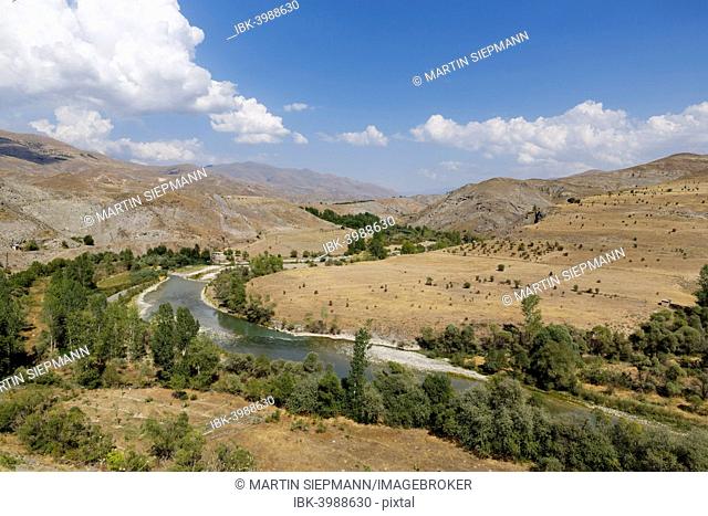Çoruh river, Erzurum Province, Eastern Anatolia Region, Anatolia, Turkey