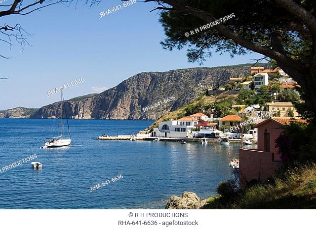 Assos, Kefalonia Cephalonia, Ionian Islands, Greece, Europe