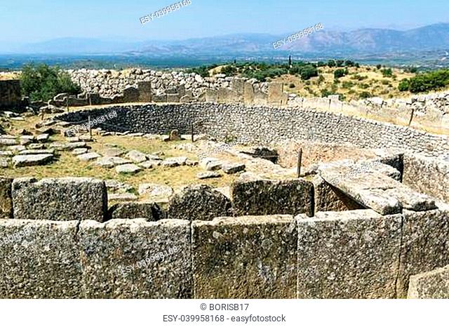 Mycenae is an archaeological site in Greece. In the second millennium BC, Mycenae was one of the major centres of Greek civilization
