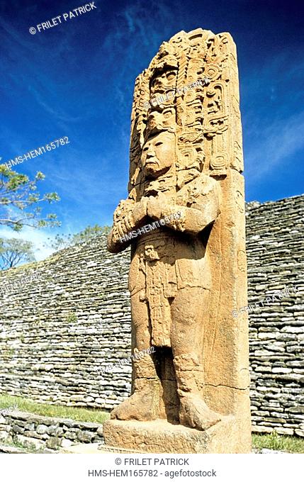 Mexico, Chiapas State, Maya site of Tonina