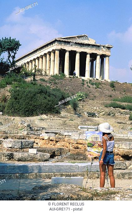 Greece - Athens - Agora - Hephaistos Temple