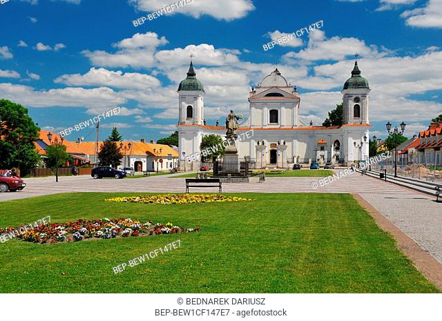 Tykocin - small town in Podlaskie Voivodeship, Poland. Church of the Holy Trinity
