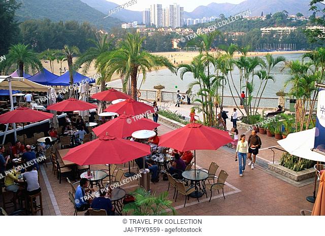 China, Hong Kong, Lantau, Discovery Bay, Water Margin Restaurant Complex