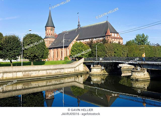 Russia, Kaliningrad, Kants Island, Cathedral, UNESCO World Heritage Site