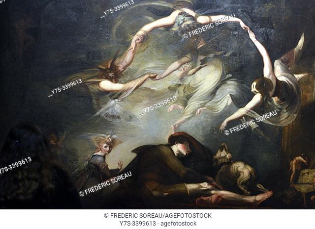 The Shepherd's Dream, from Paradise Lost, 1793, oil on canvas, Henry Fuseli (1741-1825), Tate Gallery, London, England