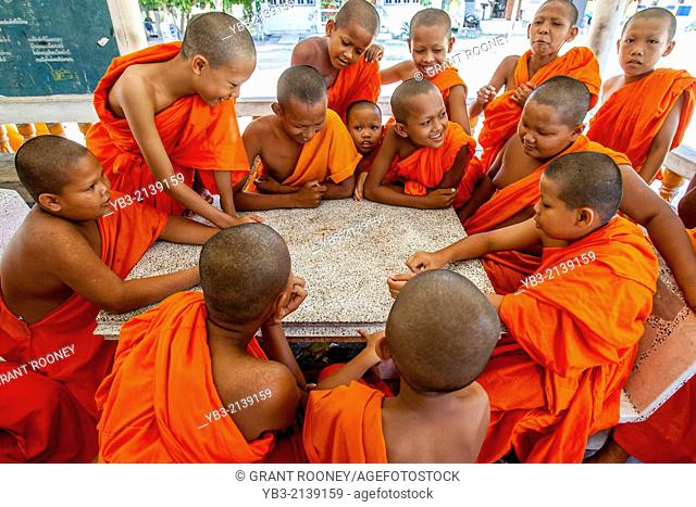 Young Buddhist Monks, Ko Samui, Thailand