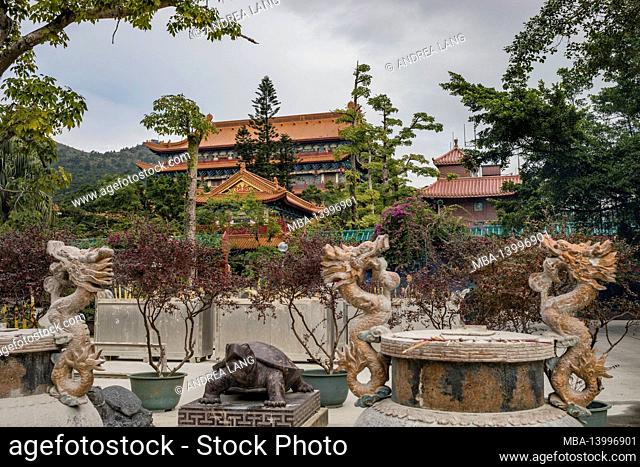 po lin monastery, po lin temple, lantau