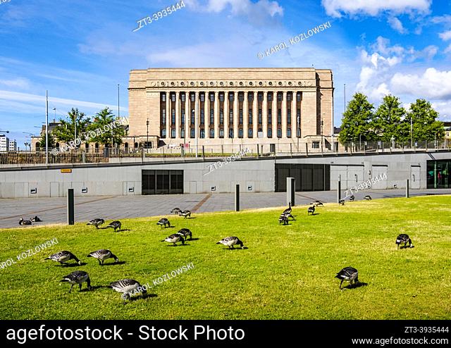 The Parliament House, Helsinki, Uusimaa County, Finland