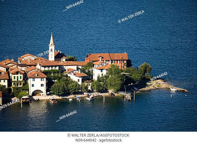 Isola dei Pescatori, Lago Maggiore. Piedmont, Italy