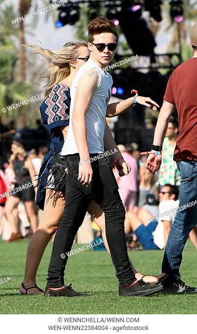Coachella 2015 - Week 1 - Day 3 - Celebrity Sightings Featuring: Brooklyn Beckham Where: Los Angeles, California, United States When: 11 Apr 2015 Credit:...