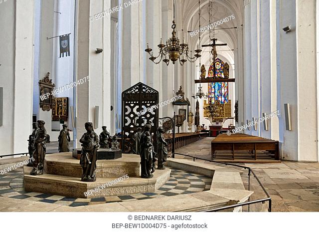 Basilica of St. Mary. Gdansk, Pomeranian Voivodeship, Poland