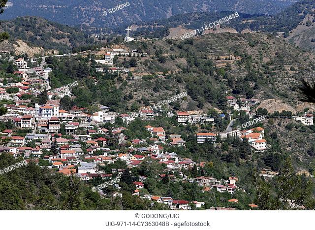 View of Pedoulas, Troodos