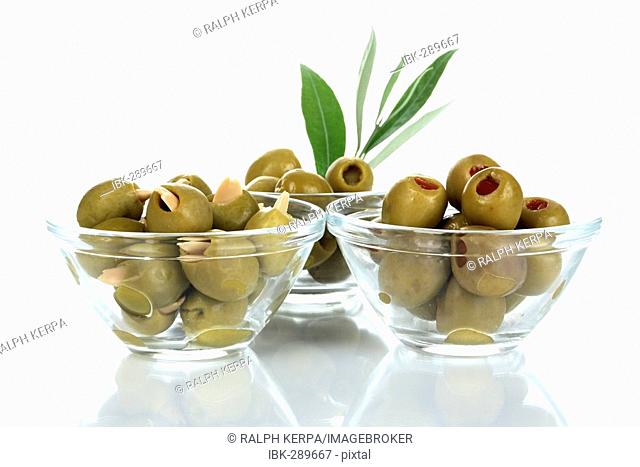 Filled olives