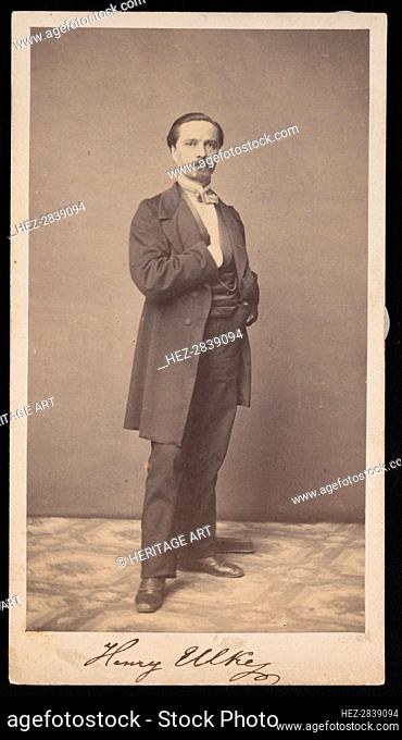 Portrait of Henry Ulke (1821-1910), Circa 1860s/1870s. Creator: Unknown