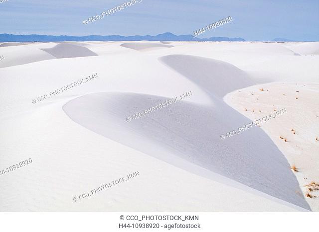 USA, United States, America, New Mexico, Southwest, American, White Sands, National Monument, sand dunes, dunes, white sand, sunset, sand, gypsum dunes, white