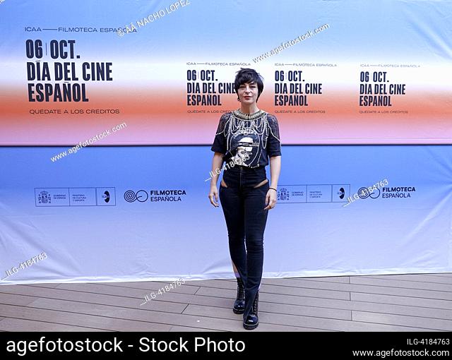 Nata Moreno attended Filmoteca Española Celebra el dia del Cine Español Photocall at Cine Dore on October 7, 2023 in Madrid, Spain
